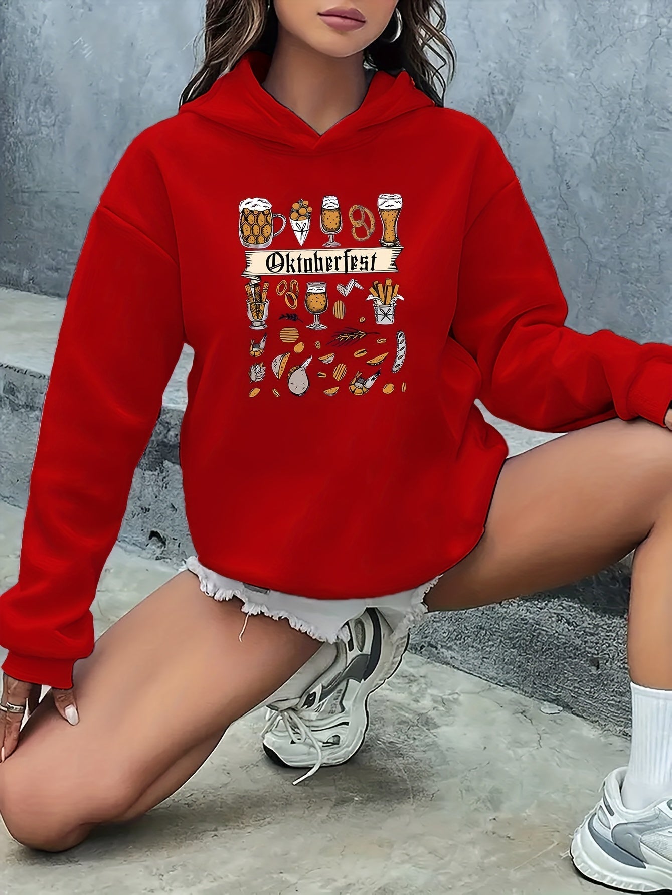 Bavaria Spirit Dameshoodie Anna – warme Oktoberfest hoodie voor herfst en winter