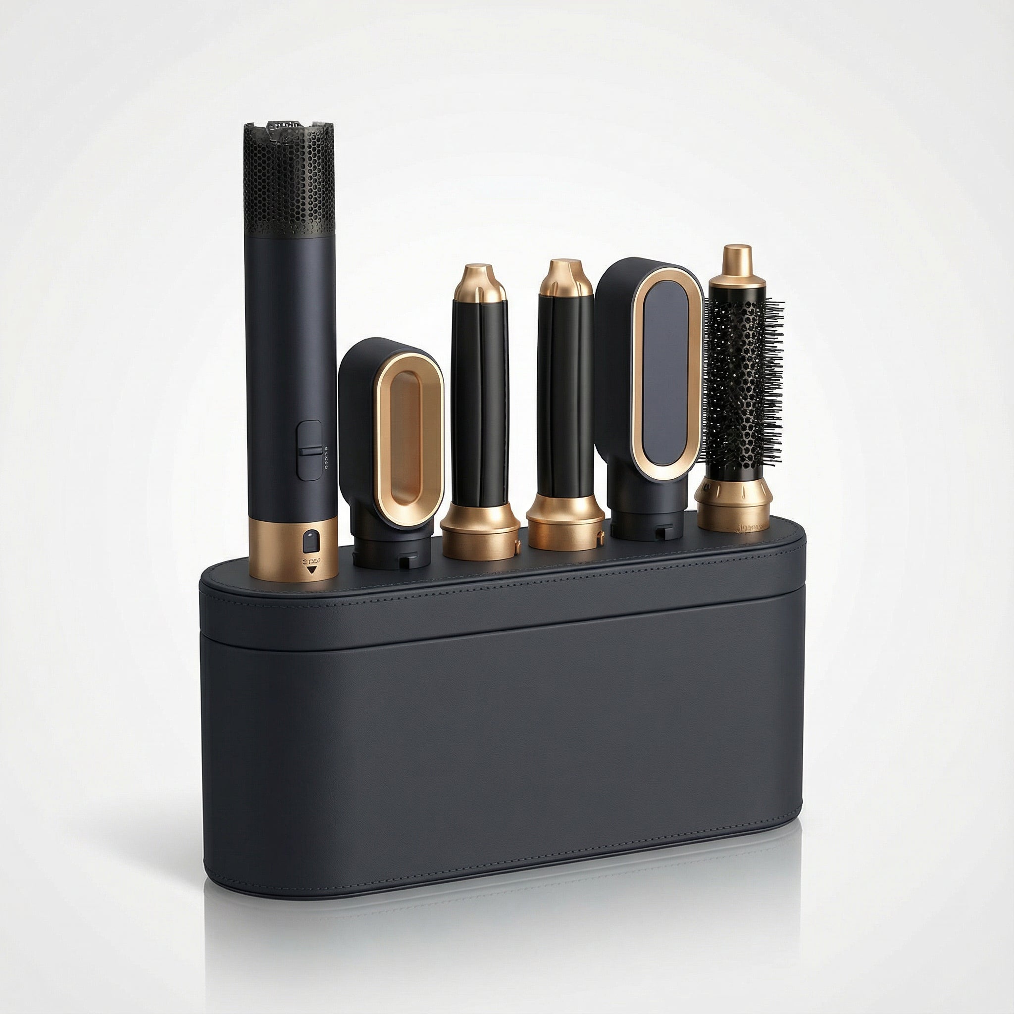 5-in-1 Hair Dryer Brush – Air Styler with 5 Attachments & Ionic Technology