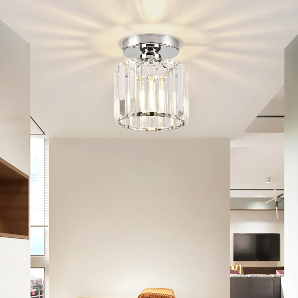 Bravura – Modern flush ceiling lamp – 1-light black design
