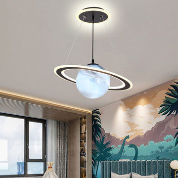 CosmoGlow – Kinderkamer LED hanglamp met planeetdesign – energiezuinig