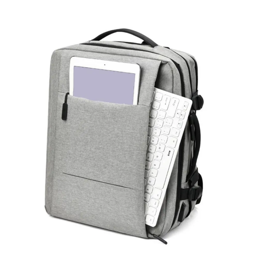 Waterdichte Reistas – USB Rugzak met Laptopvak & Extra Ruimte
