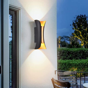 AluGlow - Lámpara de pared LED impermeable