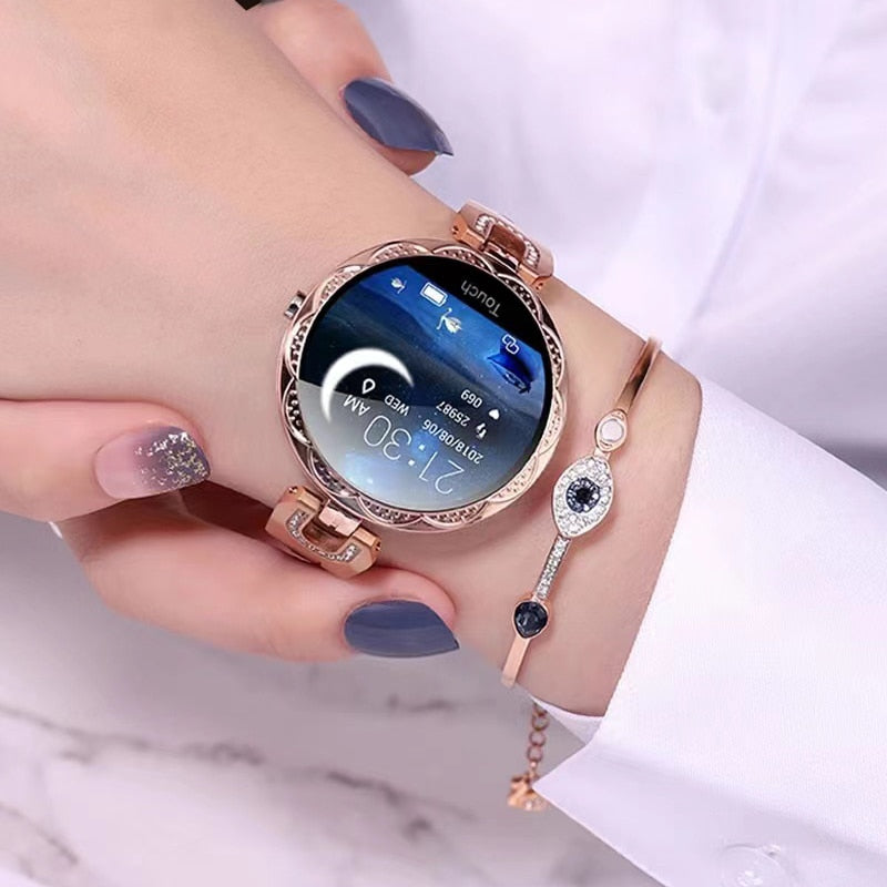AquaFit Smartwatch Women – Waterproof, Stylish and Smart