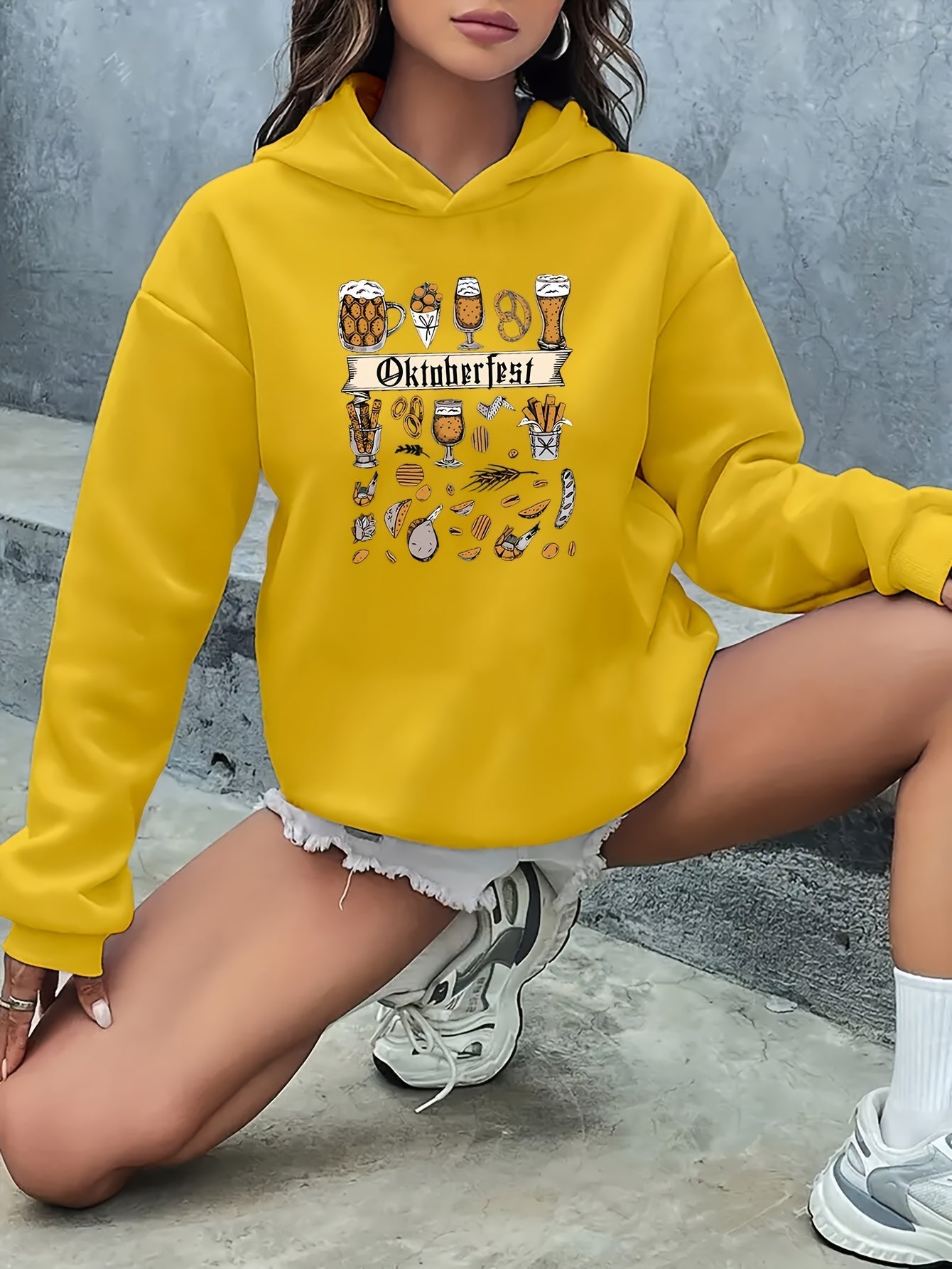 Bavaria Spirit Dameshoodie Anna – warme Oktoberfest hoodie voor herfst en winter