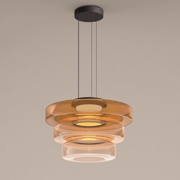 AuroraLicht – Lámpara colgante de vidro Bauhaus | Deseño moderno e axustable