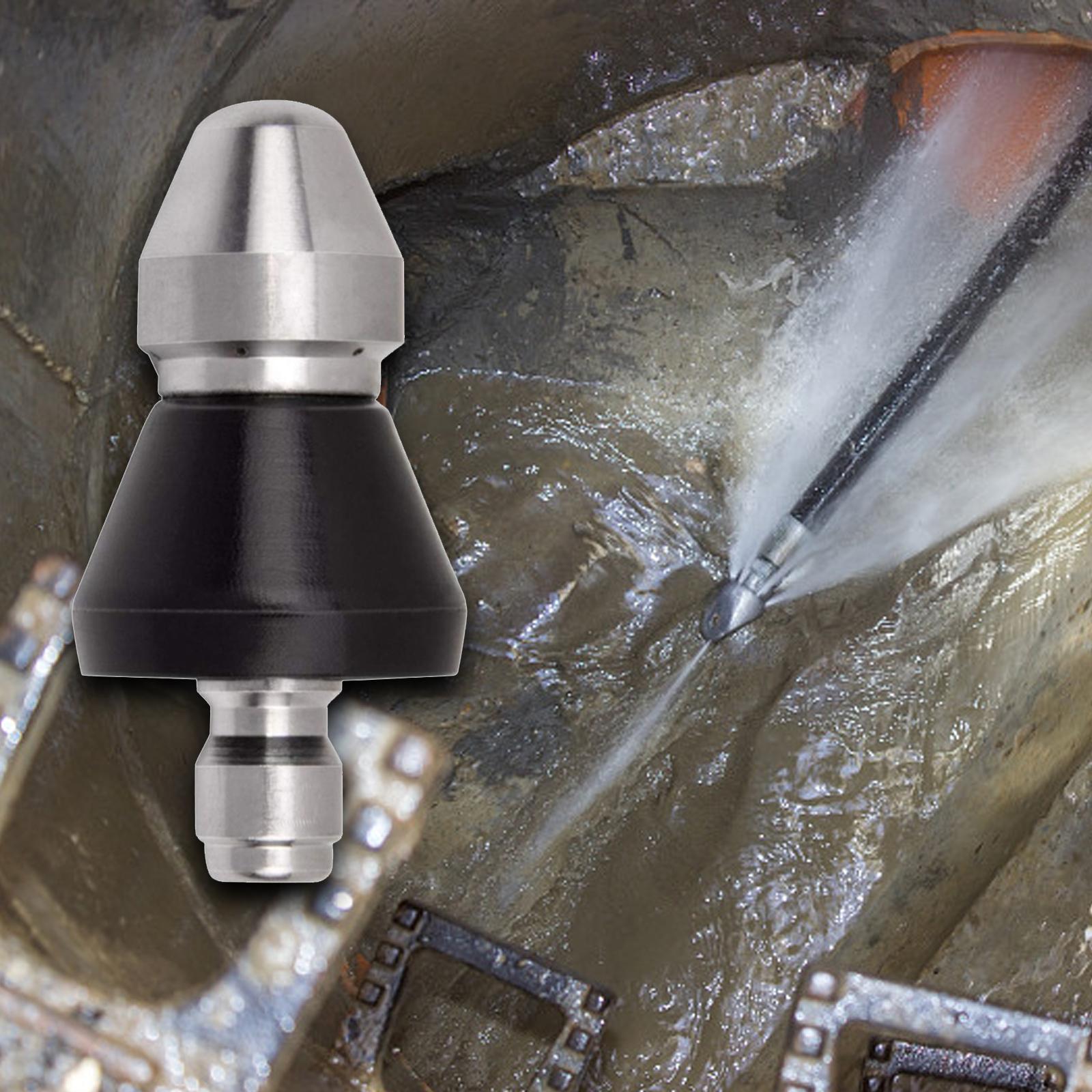 Jetworx Desembussador d'Alta Pressió – Broquet d'Acer Inoxidable per a Neteja Ecològica
