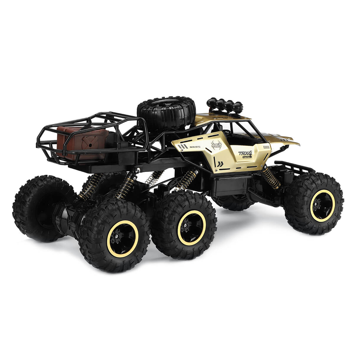 TerraX – camión monstruo RC 6WD con LED & 52 km/h – para fans do offroad