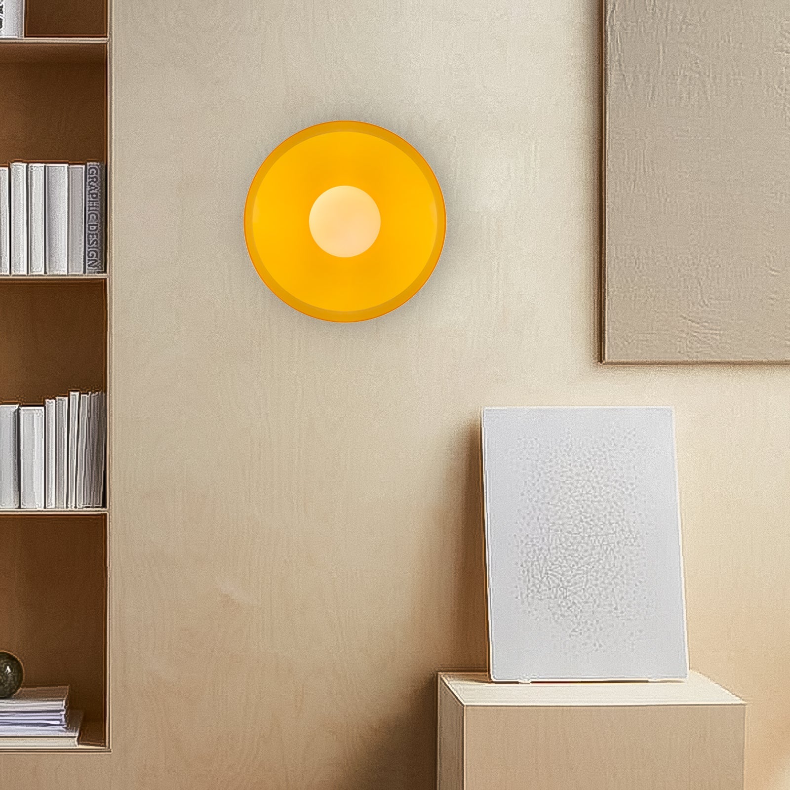 Culina – Ronde flush plafondlamp – Glasdesign voor keuken & interieur