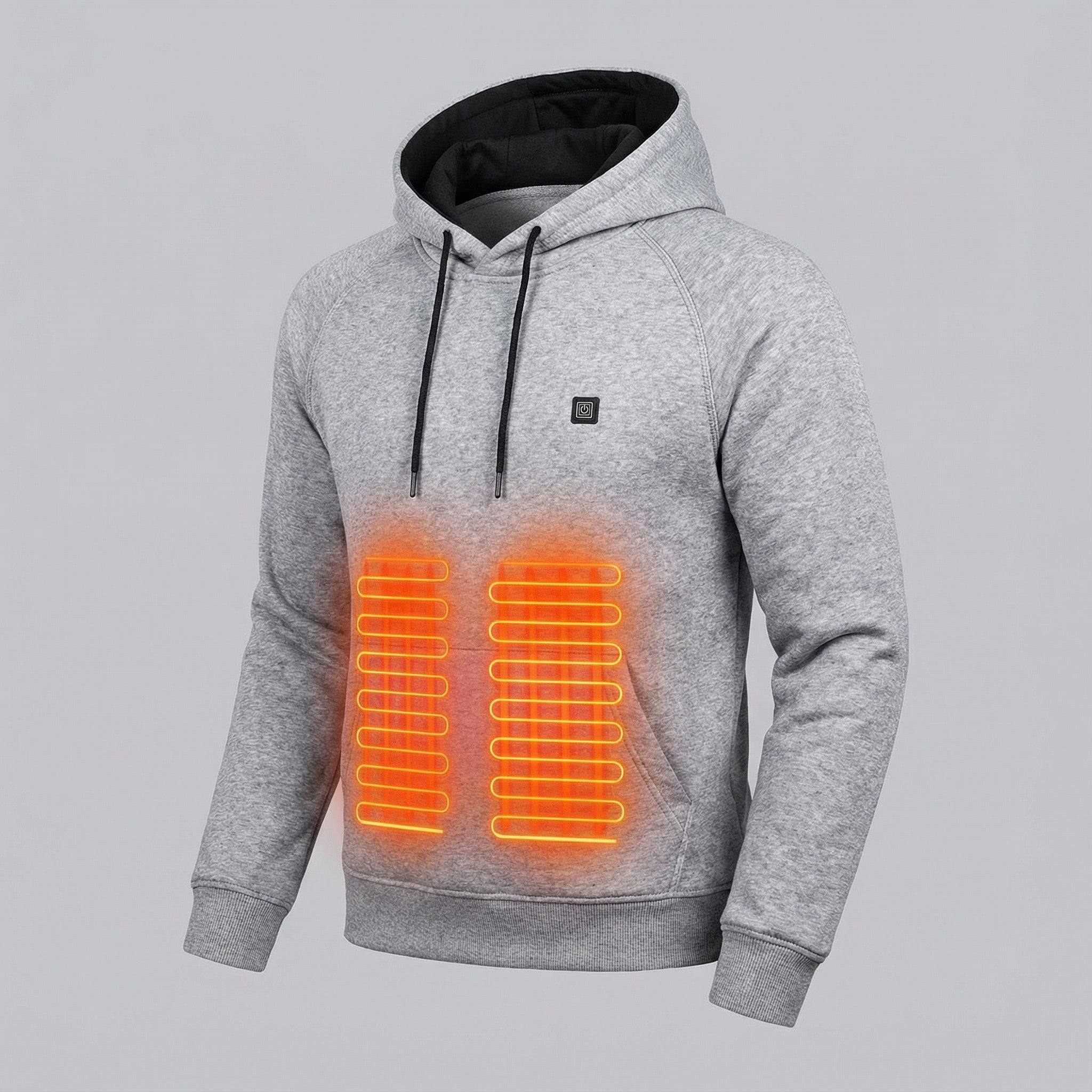 Sudadera con capucha calefactable - USB - Estilosa e quente para o inverno