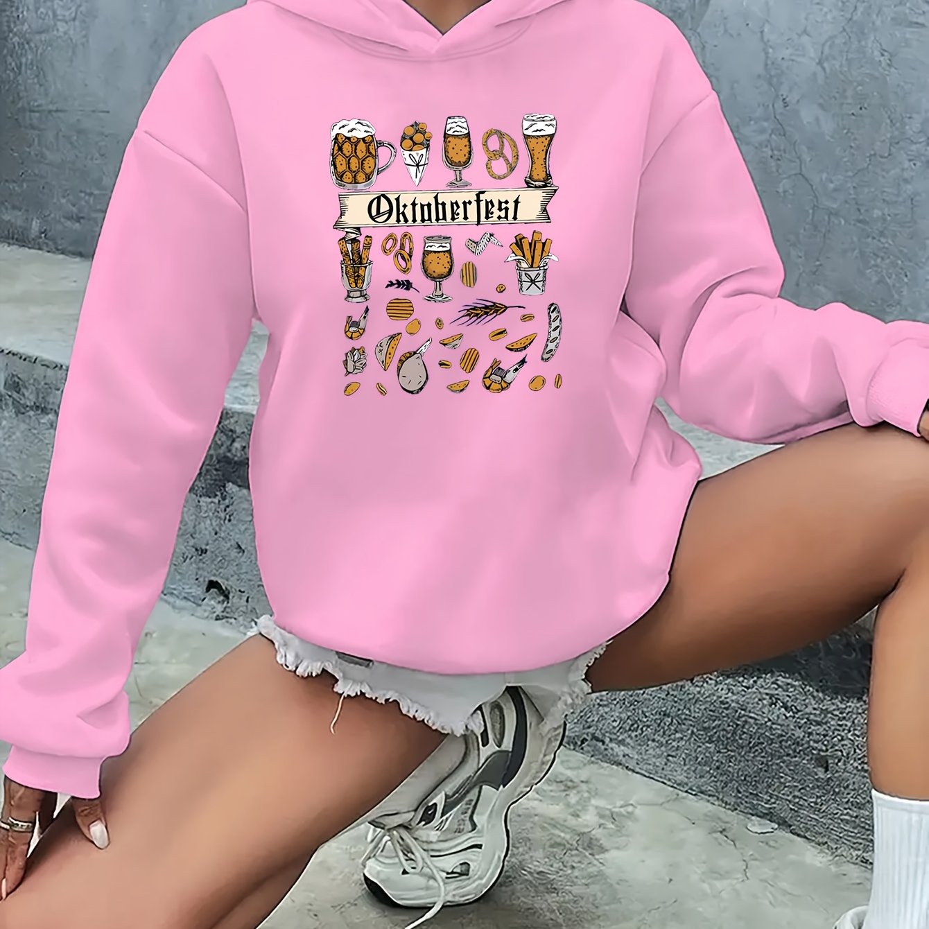 Bavaria Spirit Dameshoodie Anna – warme Oktoberfest hoodie voor herfst en winter