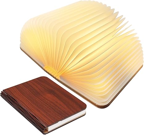 Luminaria – Verzauberte Bücherlampe | Einzigartige LED-Lampe mit Sensor & USB  