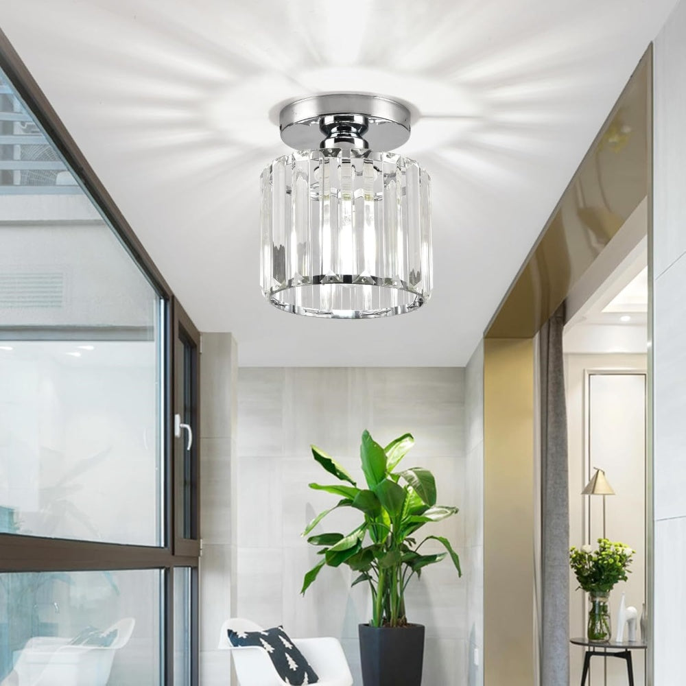Bravura – Modern flush ceiling lamp – 1-light black design