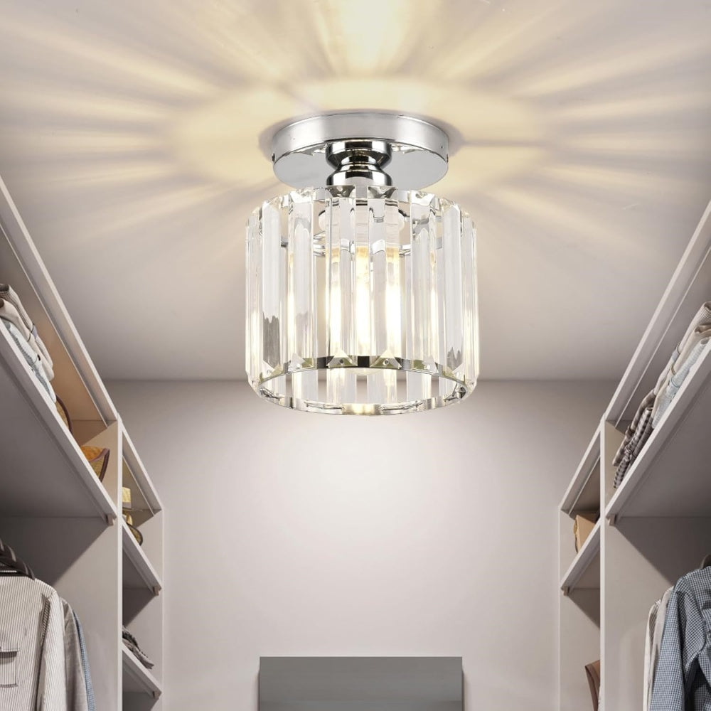 Bravura – Modern flush ceiling lamp – 1-light black design