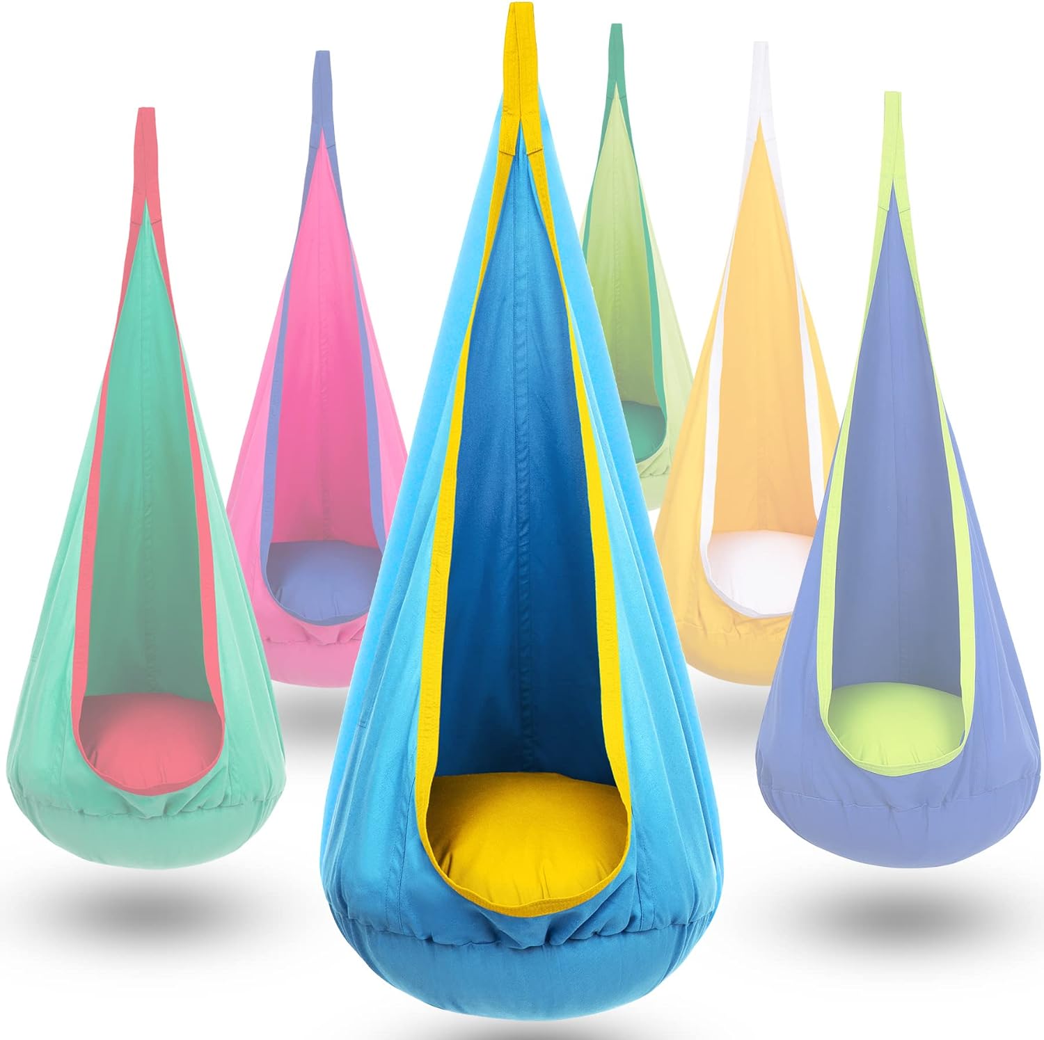 Melzano SwingPod l Hamaca Nenos, Xoguete Exterior 6 anos e máis idade