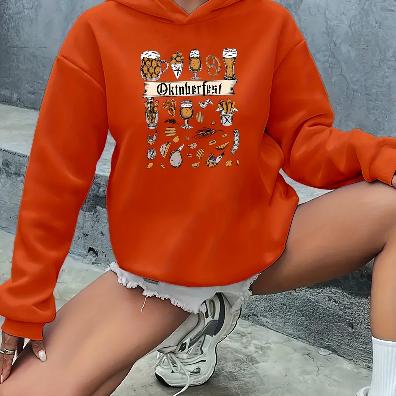 Bavaria Spirit Dameshoodie Anna – warme Oktoberfest hoodie voor herfst en winter