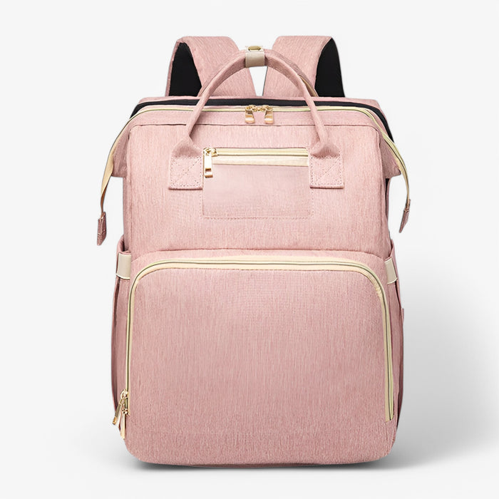 2-in-1 Luiertas "ReisNest" met Uitschuifbaar Babybedje Vestragear