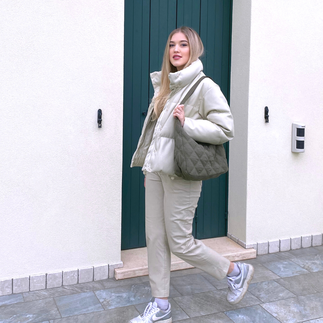 Revalki Quilted Puffer Bag