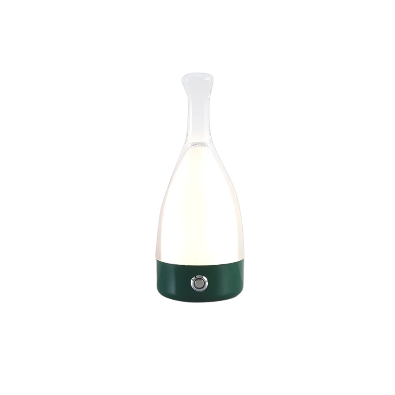 VinoGlow | Lámpara de mesa recargable en deseño de botella de viño