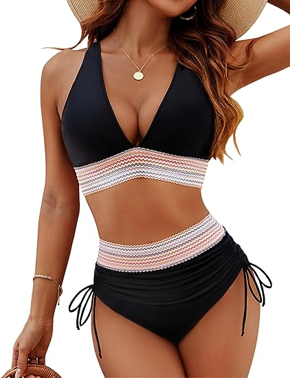 Eva Elegance | Bikini mit Hoher Taille – Elegant, Bequem & Schmeichelhaft