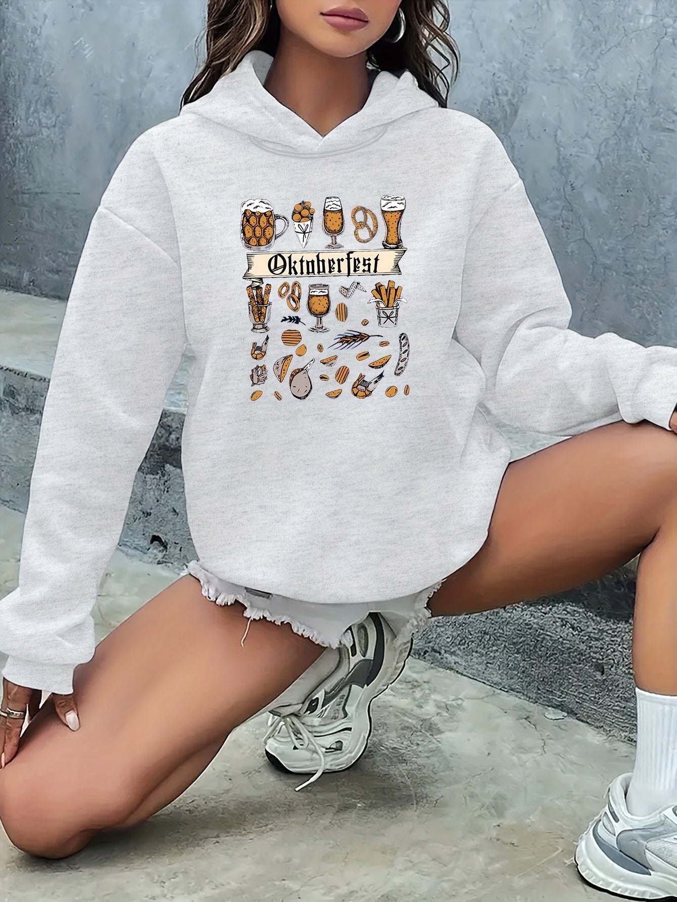 Bavaria Spirit Dameshoodie Anna – warme Oktoberfest hoodie voor herfst en winter