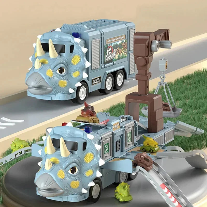 Revalki DinoQuest | Foldable Dinosaur Truck