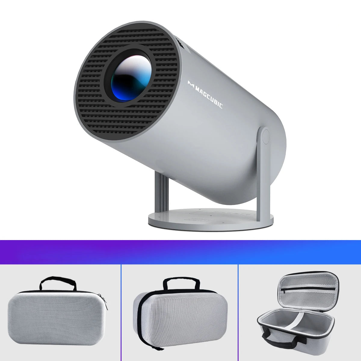 8K Projector met Android 14, Dubbele WiFi6 en Draagbaar Ontwerp voor Thuis en Buiten 7