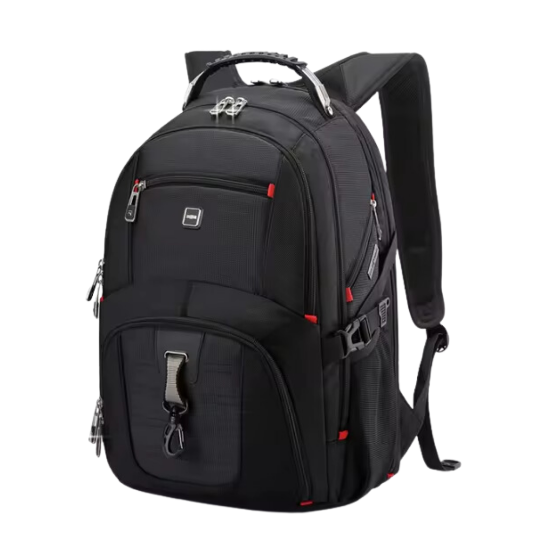 Multifunktionaler Laptop-Rucksack – 17 Zoll – wasserbeständig & mit USB-Anschluss