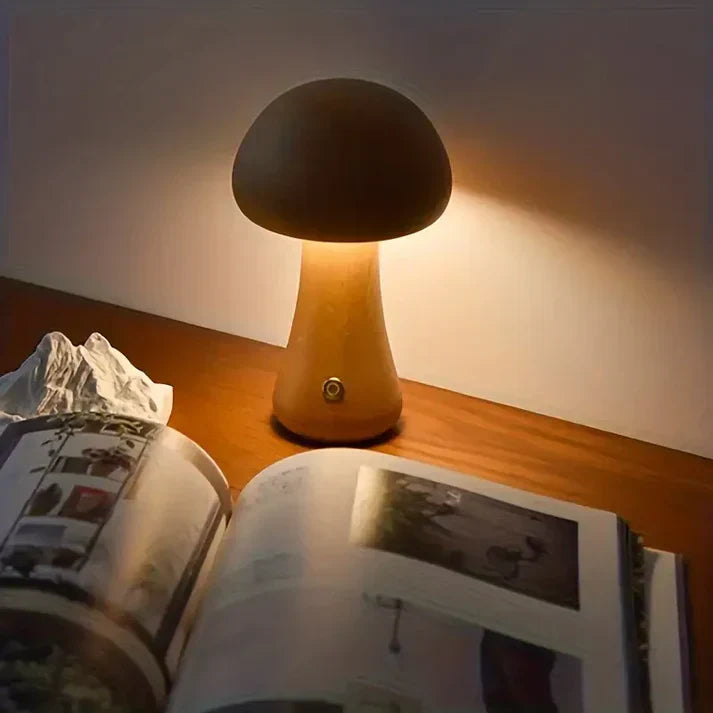 Revalki CozyGlow | Unieke draadloze paddenstoel lamp