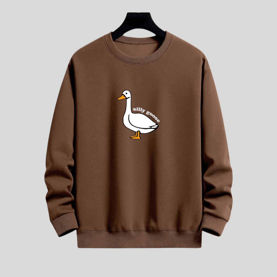 Sudadera con capucha Silly Goose – Comodidad y carácter en estilo streetwear