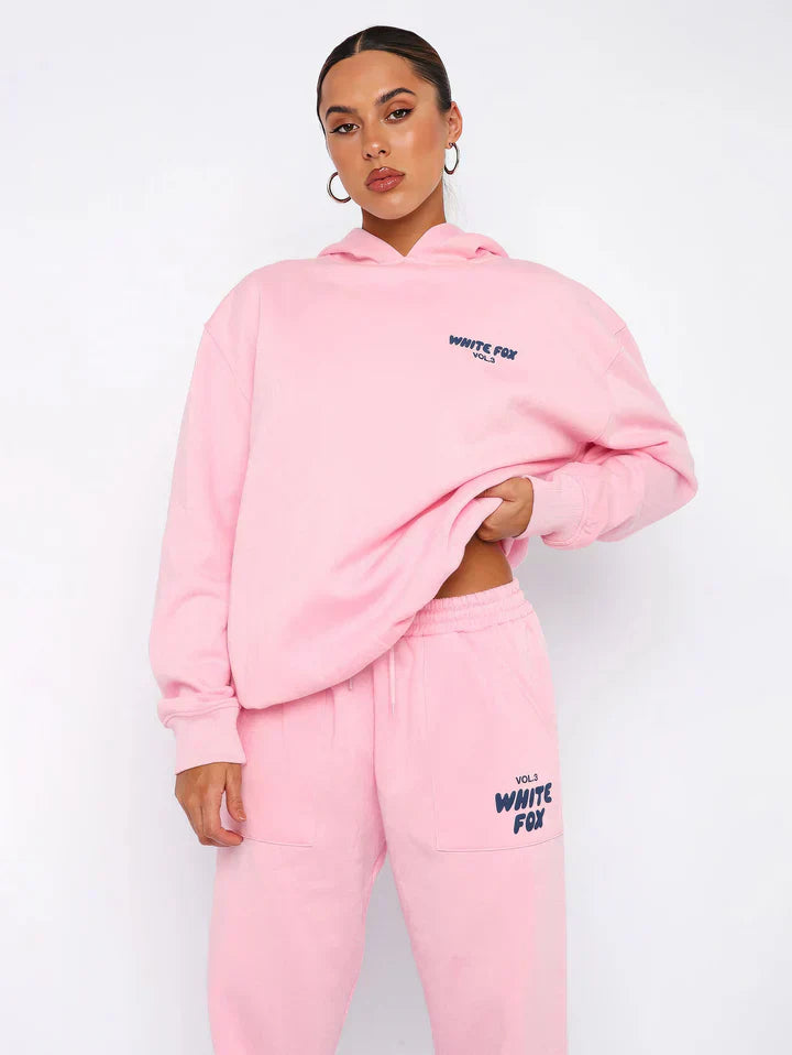 Ezrah – Conjunto de chándal para mujer con sudadera con capucha para correr