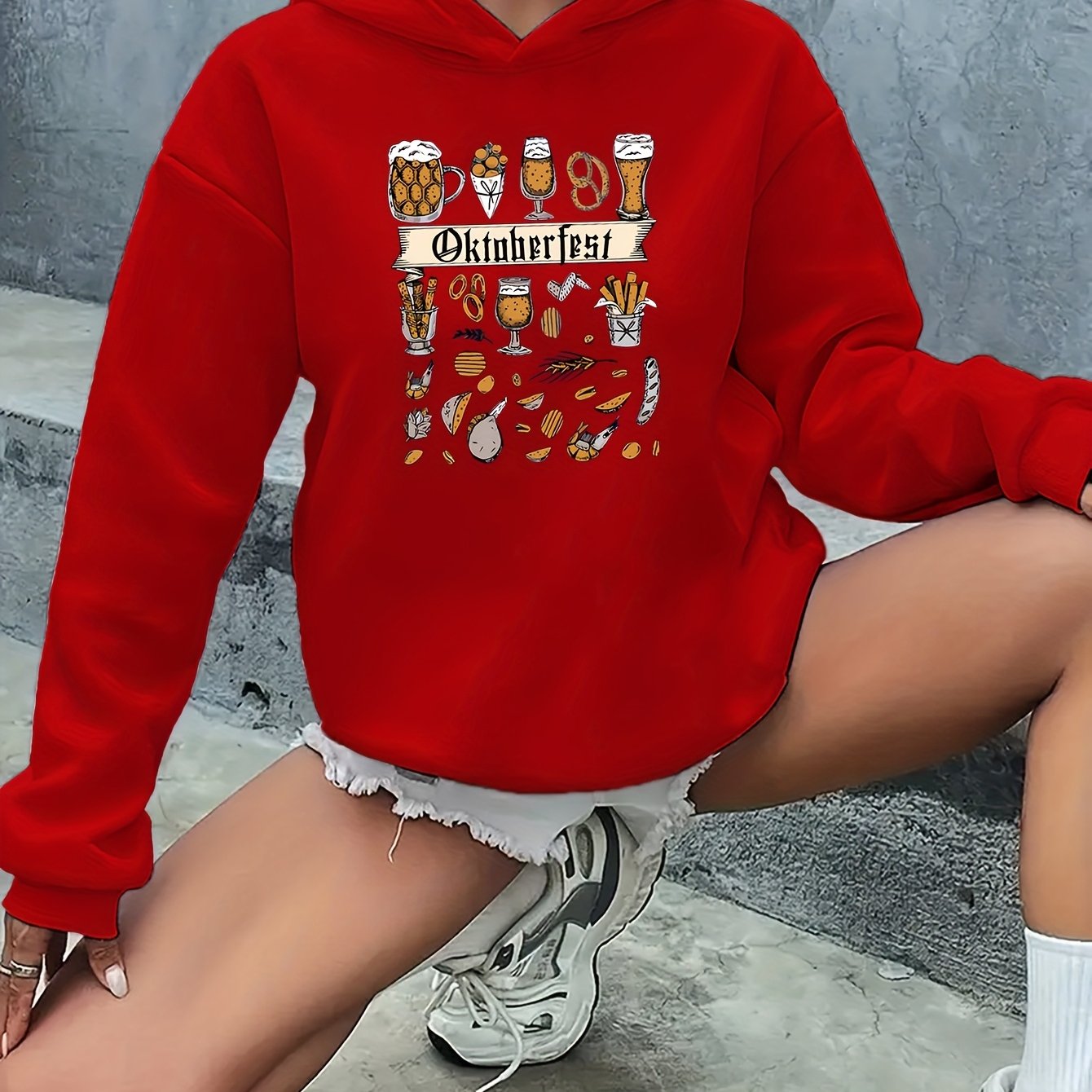 Bavaria Spirit Dameshoodie Anna – warme Oktoberfest hoodie voor herfst en winter