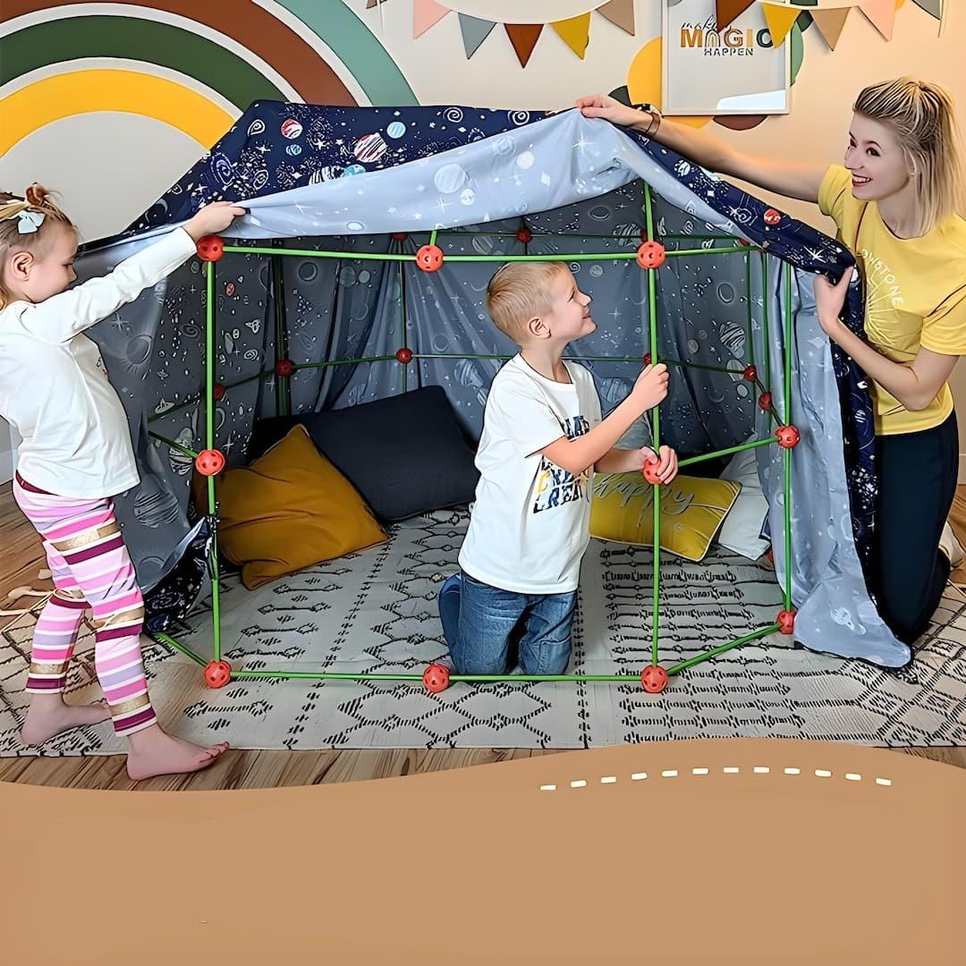 MagiZelt – Kinderspielzelt aus Kunststoff, tragbar und fantasievoll