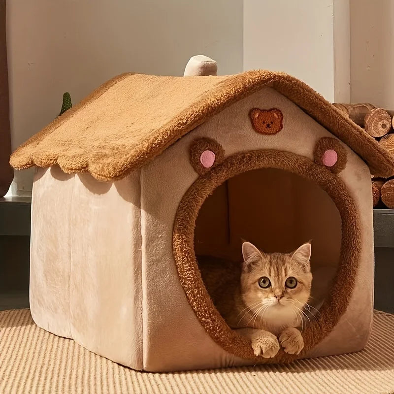 Llit Plegable per a Mascotes – Casa de Gat Rentable per a Animals Petits i Mitjans