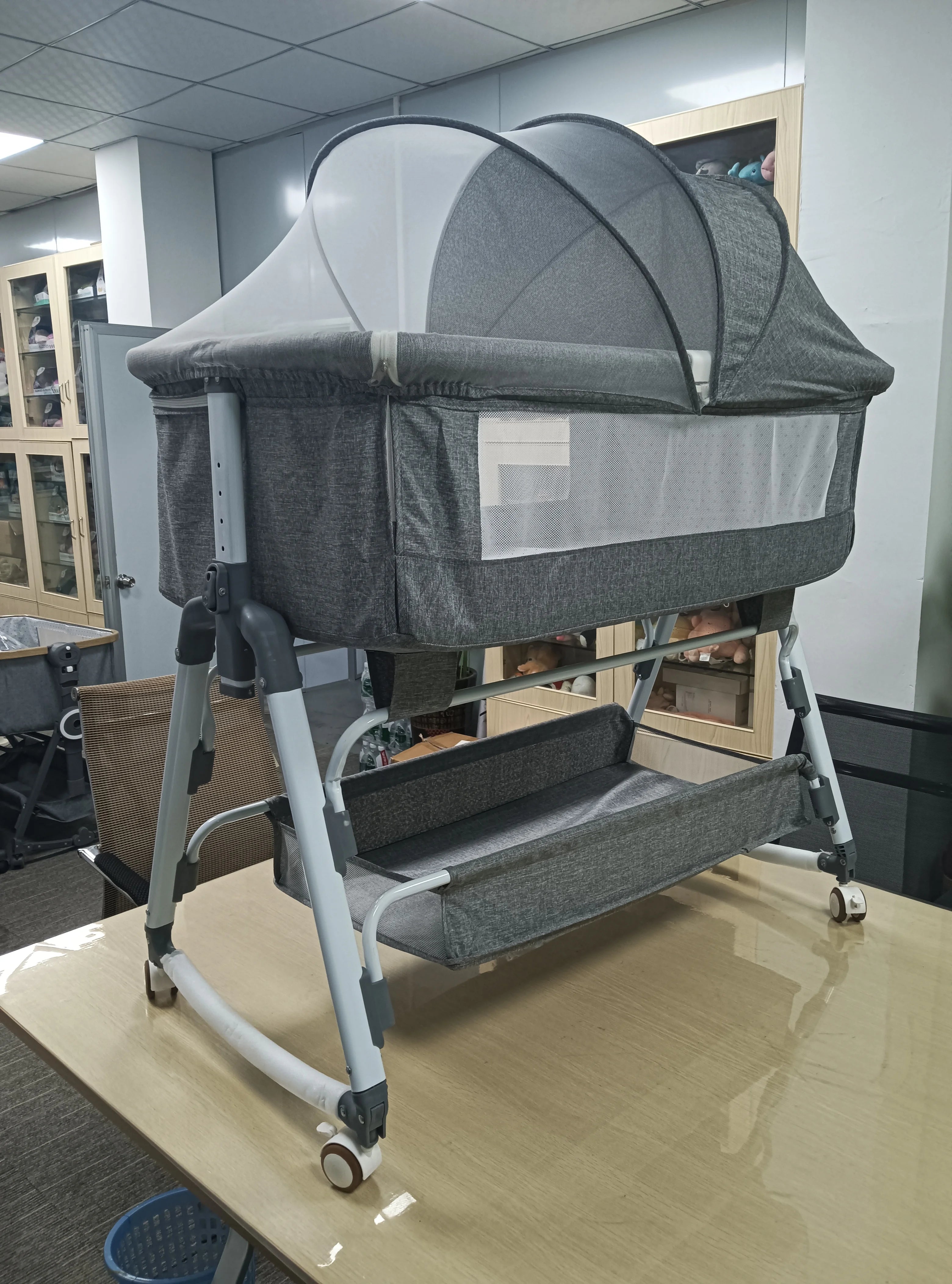 Gele Cuna Portátil para Bebé – Nido Móvil y Cómodo