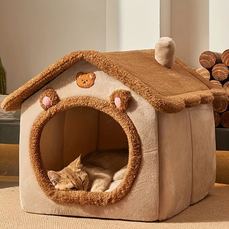 Llit Plegable per a Mascotes – Casa de Gat Rentable per a Animals Petits i Mitjans