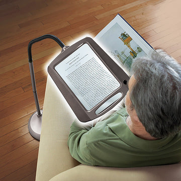LED Vergrootlamp – Groot Vergrootglas, Handsfree Licht & Verstelbare Arm