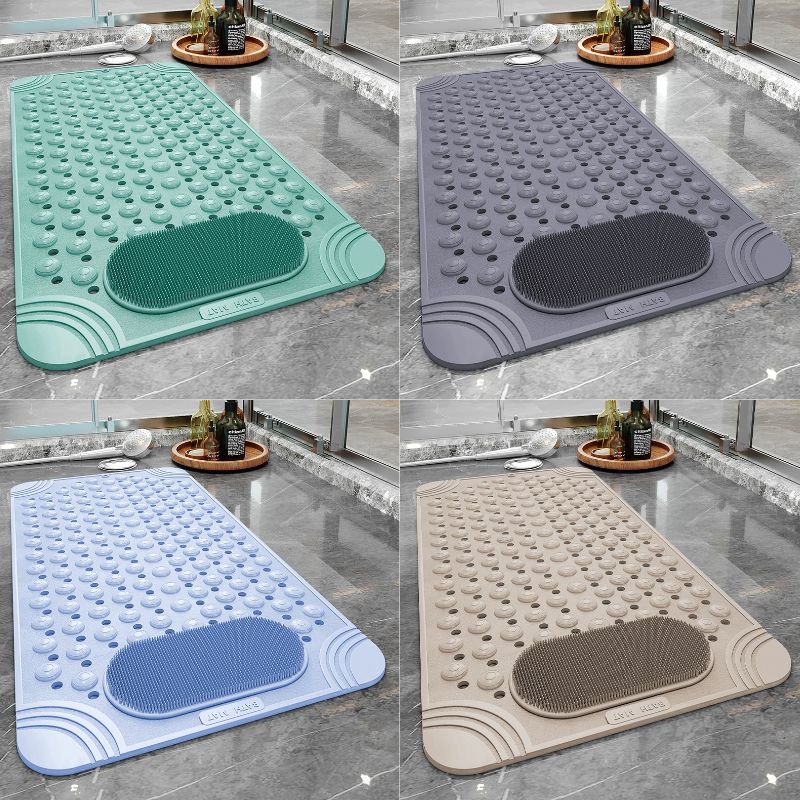 Antislip Badmat voor Badkuip | Veiligheid voor Ouderen en Kinderen | Sneldrogende Rubberen Mat voor Badkamer Vestragear