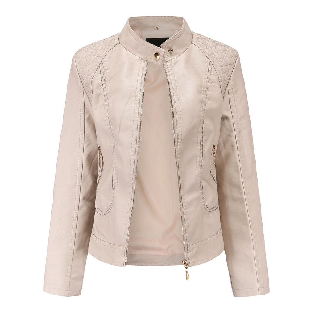 Yldana | Chaqueta de cuero elegante para mujer