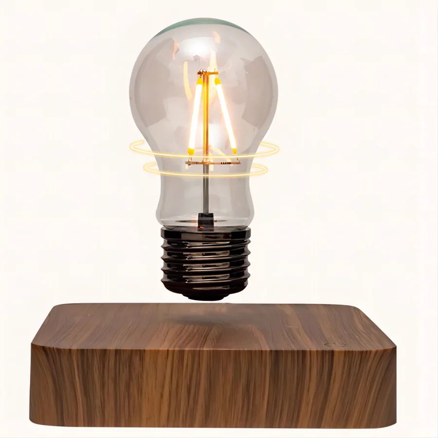 AuraLight – Lámpara LED de levitación magnética, regulable para casa ou oficina