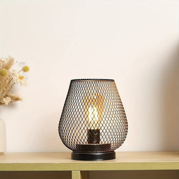AuroraMesh Table Lamps Set – Industrial Style and Atmospheric Lighting