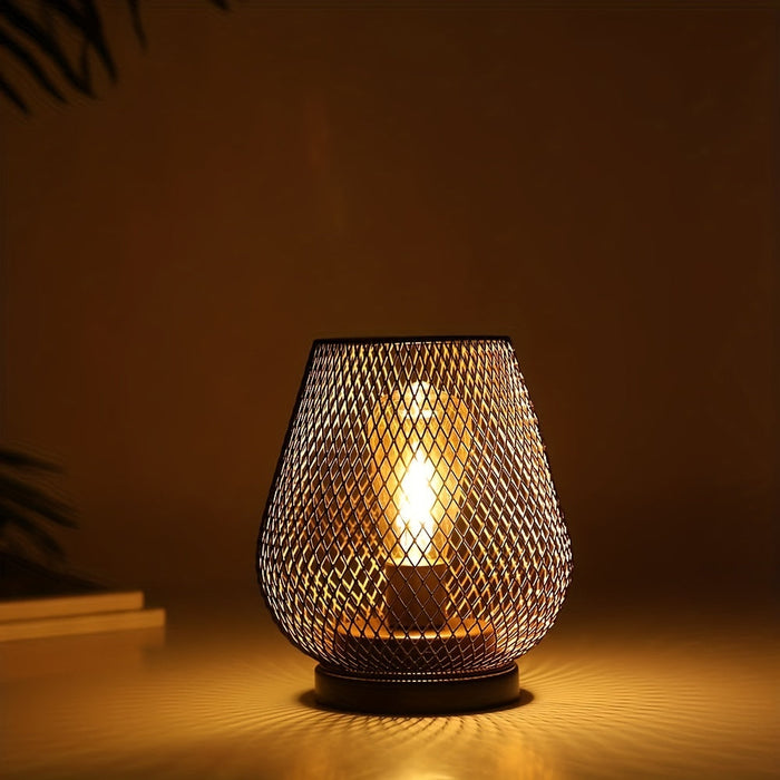 AuroraMesh Table Lamps Set – Industrial Style and Atmospheric Lighting