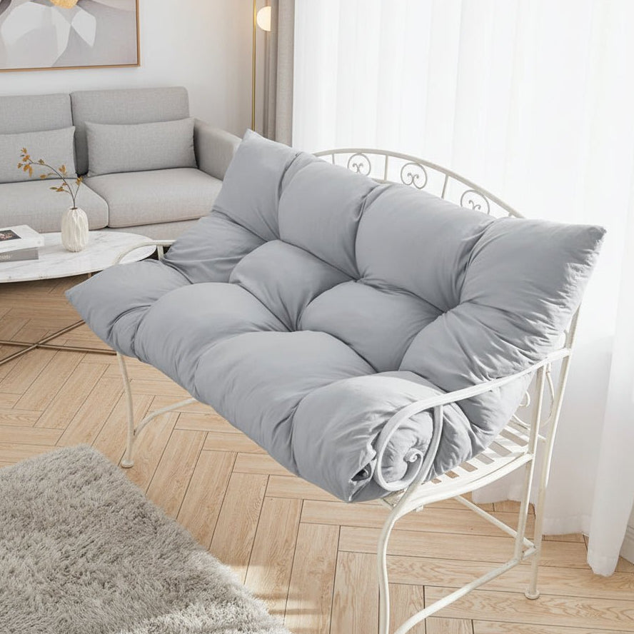 OUTCUSH – Quilted outdoor bench cushion for weatherproof seating comfort Vestragear
