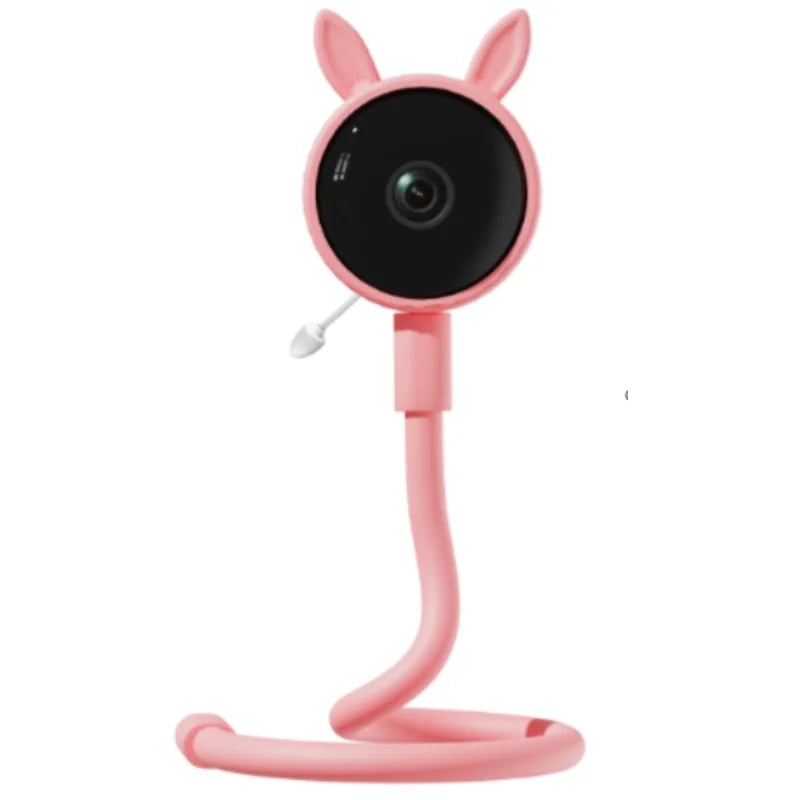 Baby monitor with 1080P HD Camera, Tuya App, Night vision and Temperature detection for Babies