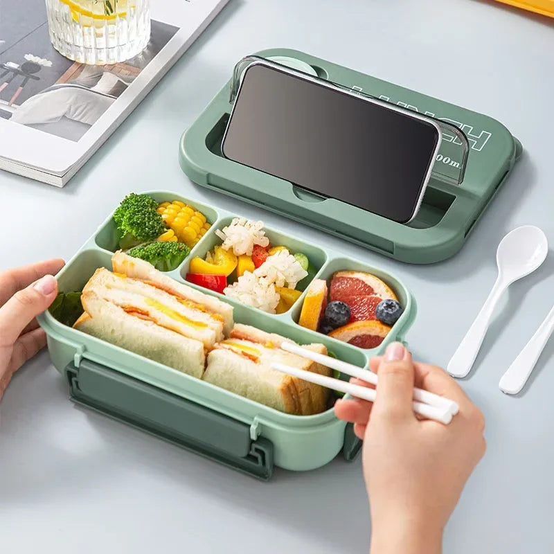 Mealino – Bento box 1300ML with cutlery microwave – children & students