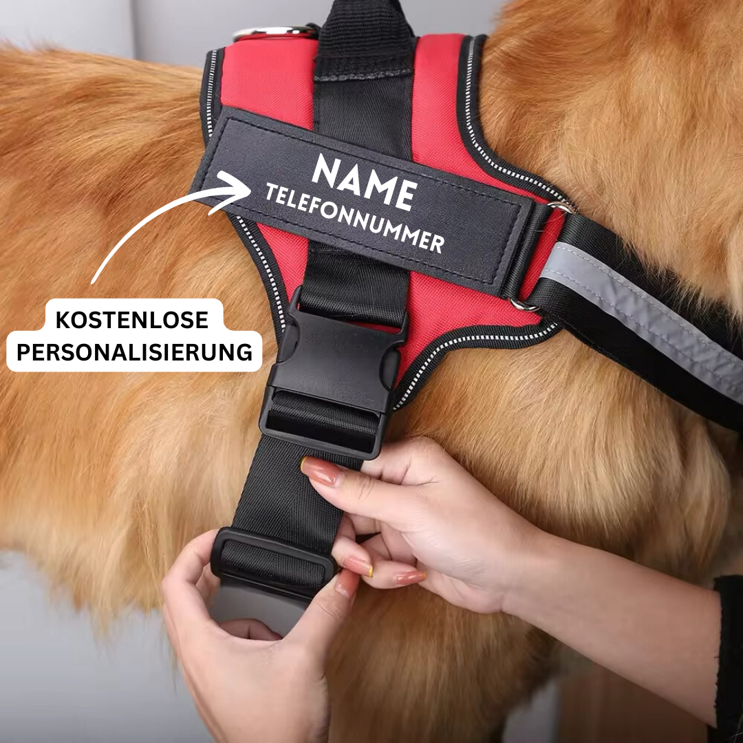 Arnès per a gos Pawver Anti-Trek – Reflectant, còmode i únic