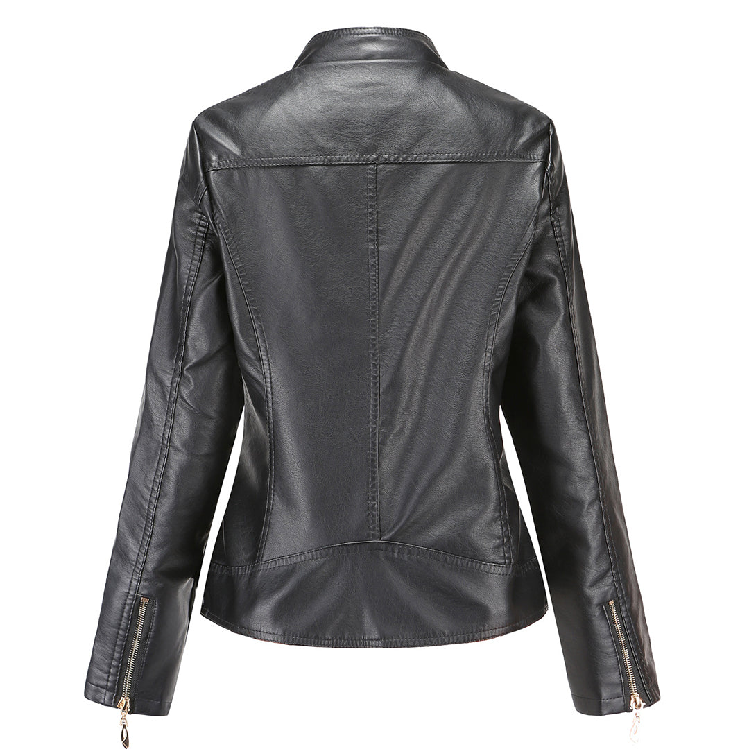 Yldana | Chaqueta de cuero elegante para mujer
