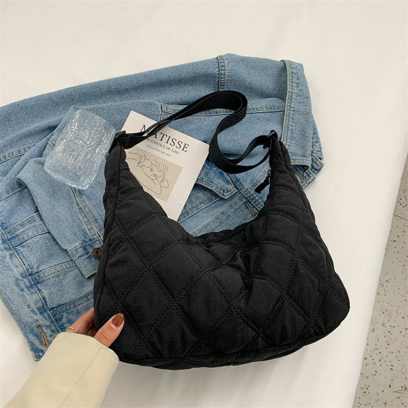 Revalki Quilted Puffer Bag