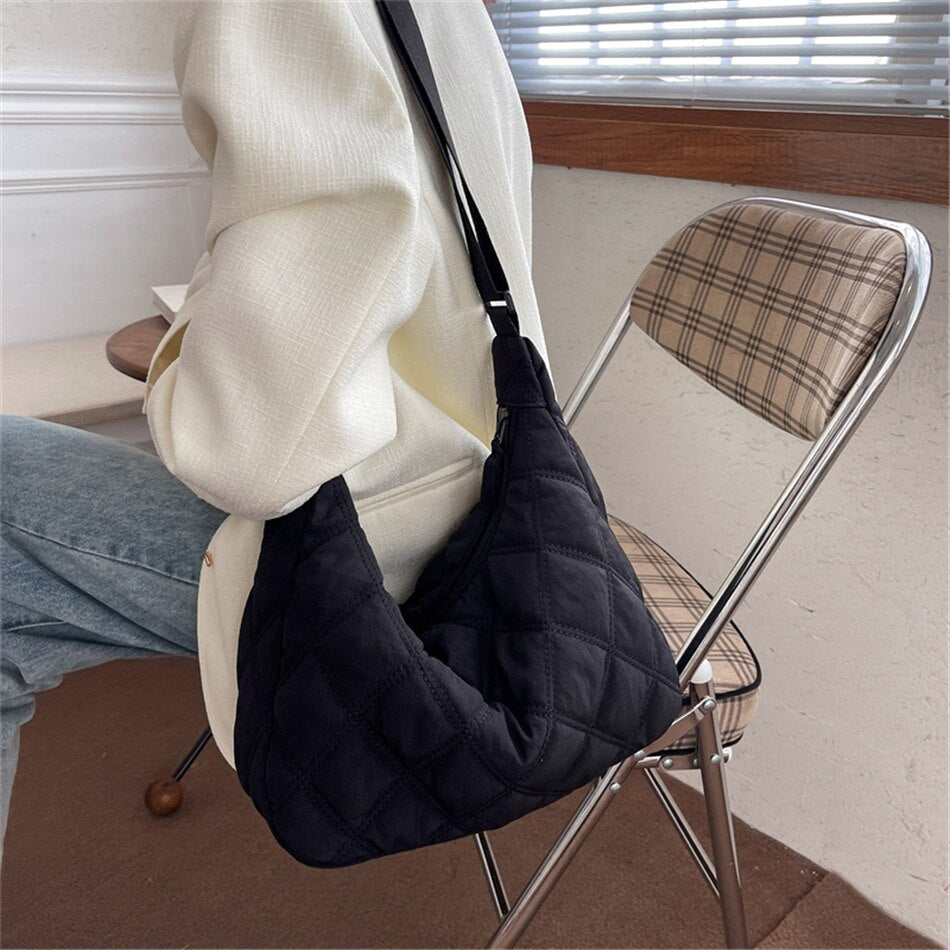 Revalki Quilted Puffer Bag