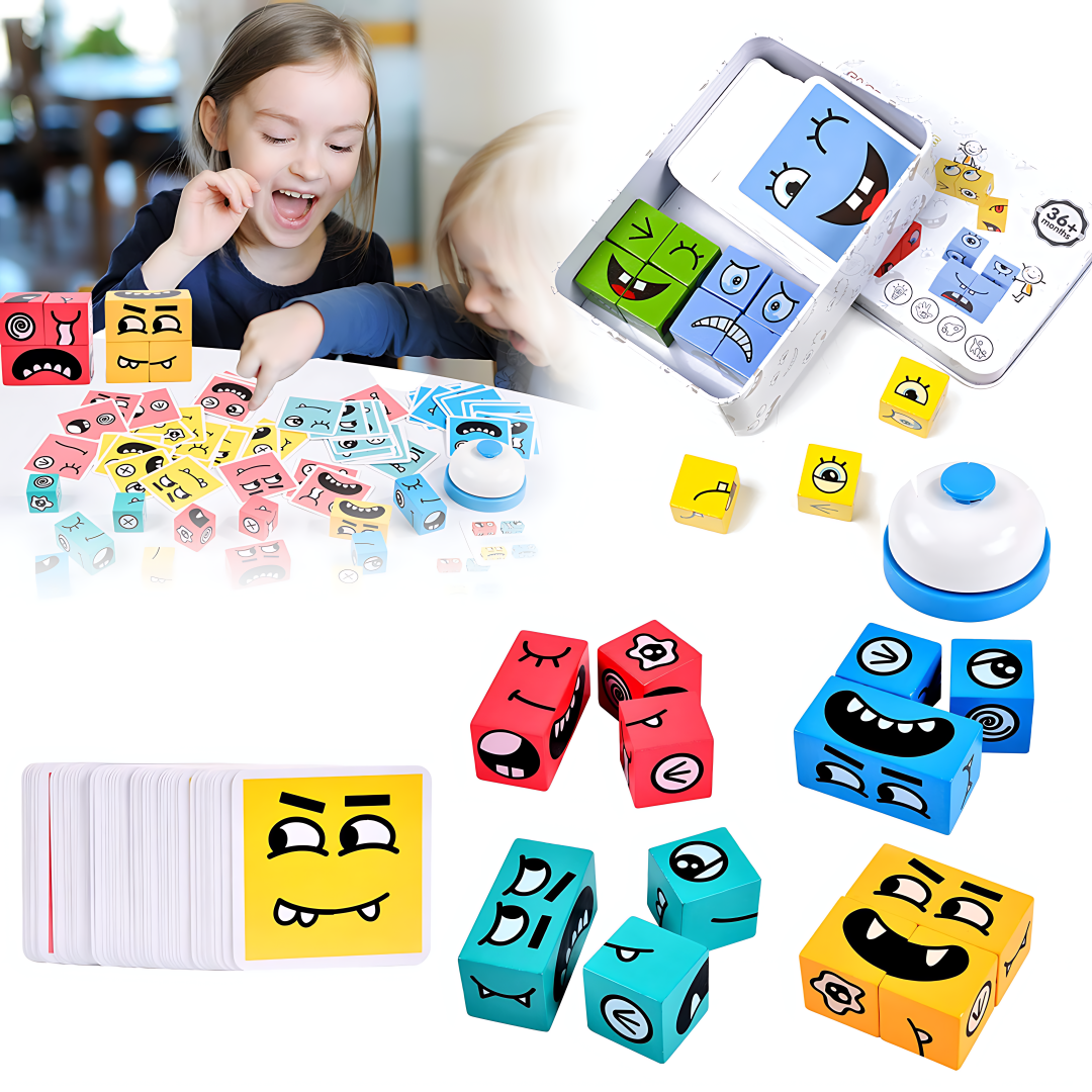 Melzano Expression Xogo de puzzle | Divertido para novos e maiores