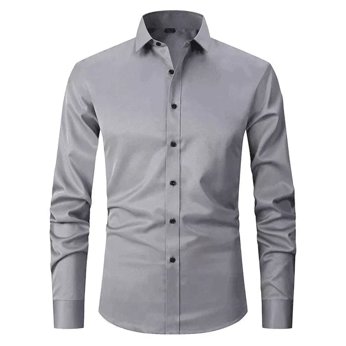 Melzano | Camisa de estiramento sen engurras para homes